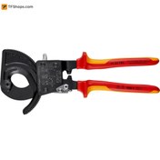 تصویر کابل بر جغجغه ای کنیپکس مدل 9536250 سایز 250 میلی متر ا Cable Cutter ratchet action Cable Cutter ratchet action