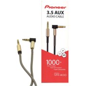 تصویر کابل AUX پایونیر مدل Pioneer VH-400 طول 1متر AUDIO CABLE 3.5 AUX Pioneer VH-400