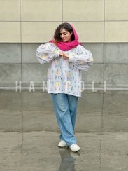 تصویر مانتو عروسکی مدل خرگوشی حانی گلی 