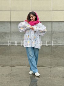 تصویر مانتو عروسکی مدل خرگوشی حانی گلی 