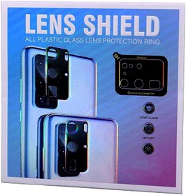 تصویر گلس محافظ لنز سه بعدی/ سامسونگ A22 5G /مدل LENS SHIELD/3D CAMERA BLACK 