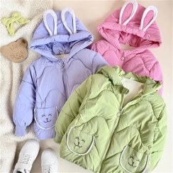 تصویر کاپشن خرگوش رنگی 1 سال تا 4 سال کد 9932 