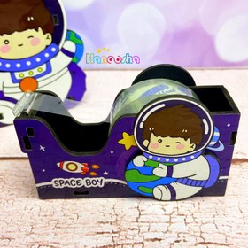 تصویر پایه چسب دایناسور چوبی یک عدد مطابق عکس