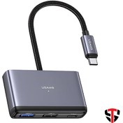 تصویر هاب 5 پورت TYPE-C یوسمز مدل US-SJ628 - الماس-رایان-ایرانیان-6-ماه 