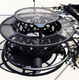 تصویر اتشدان گرد لیزری کد 315 