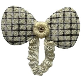 تصویر تکه دوزی طرح پاپیون 