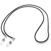 تصویر بند عینک چرمی مشکی 