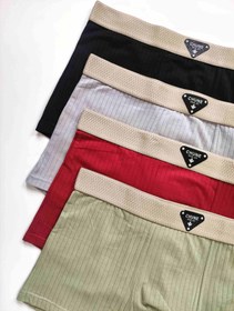 تصویر شورت مردانه نیم پا کد ۲۵۶ - زرشکی / 2xl 