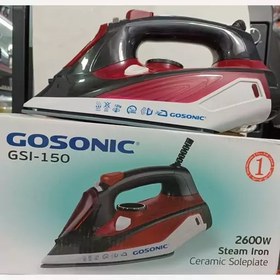 تصویر اتو بخار گوسنیک ( GOSONIC) مدل GSI - 150 ، دارای ضمانت 12 ماهه ، 2600W 