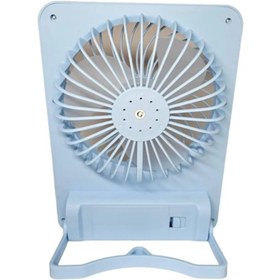 تصویر مینی فن کتابی ال ای دی دار LED book mini fan