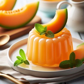 تصویر پودر ژله طالبی فرمند وزن ۱۰۰ گرم 