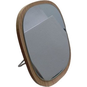 تصویر آیینه رومیزی طرح چوب مدل 85052 Makeup Mirror 85052