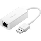 تصویر مبدل USB 2.0 به Ethernet یوگرین مدل CR110-20253 CABLE Ugreen CR110-20253