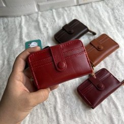 تصویر جاکارتی چرم طبیعی گاوی پوست ماری 