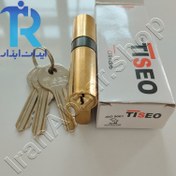تصویر سیلندر (توپی) قفل 7 سانت تیزو مدل 3 کلید ساده Tiseo 