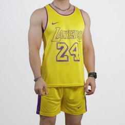 تصویر لباس بسکتبال لیکرز 2023 (زرد) 