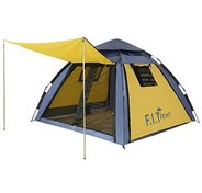 تصویر چادر مسافرتی 6 نفره دو پوش FIT عصایی FIT TENT 6000