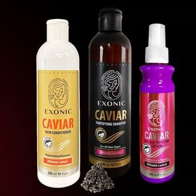 تصویر پک ترمیم و تقویت کننده خاویار موی سر Caviar hair repair and strengthening pack