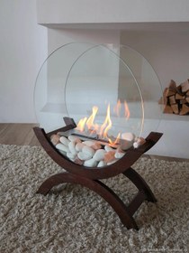 تصویر شومینه الکلی رومیزی Ethanol portabl fireplace