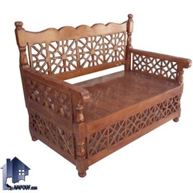 تصویر تخت سنتی دونفره TrK280 