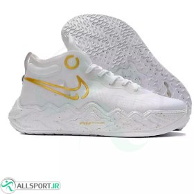 تصویر کفش بسکتبال نایک ایر زوم طرح اصلی Nike Air Zoom Gt Run White 