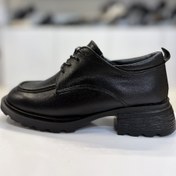 تصویر کفش طبی اداری تمام چرم طبیعی زنانه مدل لوفر نیلوفر 