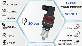 تصویر ترانسمیتر فشار KPT10L-010-C1-MG4 (Pressure Transmitter for Gas Fluid) 