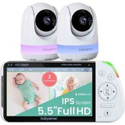 تصویر دوربین و مانیتور امنیتی کودک برند Babysense MaxView (استوک در حد نو) 
