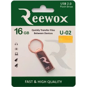 تصویر فلش مموری ریوکس مدل U-02 ظرفیت 16 گیگابایت Reewox U-02 flash memory-16GB