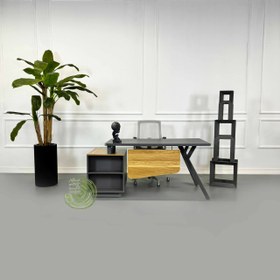 تصویر میز کارمندی دکومهر کدt708 