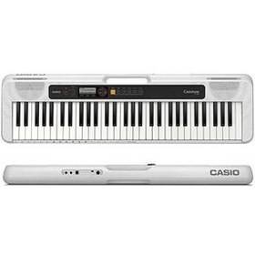 تصویر ارگ تن CT S200WEC2 اندام سفید Casio 