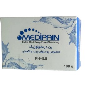 تصویر پن پوست چرب و آکنه ای مدیپن | Medipain Oily And Prone Skin Syndet Bar 