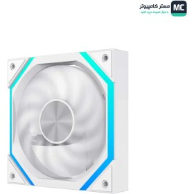 تصویر فن کیس گیم مکس FN12A-N2-RW White GAMEMAX FN12A-N2-RW White REVERSE 120mm ARGB Case Fan