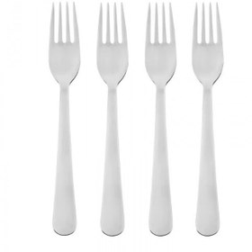 تصویر چنگال ایکیا مدل DRAGON بسته 4 عددی IKEA DRAGON Fork, stainless steel