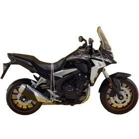 تصویر ماکت موتور هوندا CB400X مقیاس ۱:۱۲ با جزئیات بالا 