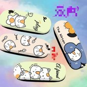 تصویر جا عینکی فانتزی طرح گربه 