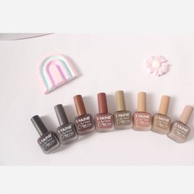 تصویر لاک های لودانچی در رنگ های مات 