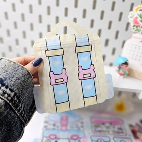 تصویر زیپ کیپ طرح کوله پاپی 