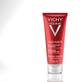 تصویر شوینده صورت ویشی VICHY مدل homme code purete 