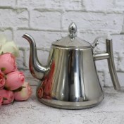 تصویر کتری و قوری یونیک ظرفیت ۱ لیتر استیل عربی 