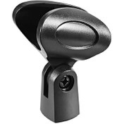 تصویر گیره نگهدارنده میکروفن MH4 MH4 Universal Microphone Mic Clip Holder for 28-24mm Handheld 15mm Thread Dia