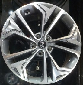 تصویر رینگ فابریک سایز ۱۹ سانتافه Original wheel size 19" Hyundai santa fe