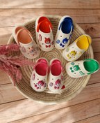 تصویر دمپایی بچگانه کراکس مدل تدی بیسکوییتی سایز ۲۶ تا ۴۰ با جنس پلاستیک 