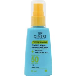 تصویر ضد آفتاب سینره مدل آکوا فلوئید SPF50 مناسب انواع پوست حجم ۵۰ میلی لیتر 