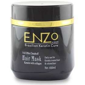 تصویر ماسک مو کراتین و کلاژن انزو Enzo Keratin Hair Mask 1000ml