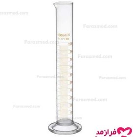 تصویر بشر شیشه ای ۱۰۰ میلی لیتر آزمایشگاهی مدل G-56 