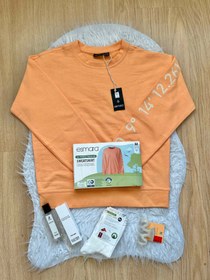 تصویر دورس سه نخ رنگ کرمی و پرتقالی از برند اسمارا آلمان 