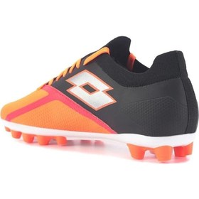 تصویر کفش فوتبال بومى FG نارنجی-نقره‌ای برند lotto Bowmi Fg Football Boots Orange-Silver