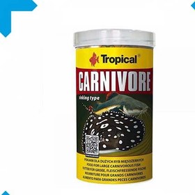 تصویر غذا ماهی گوشت خوار تروپیکال Carnivore 300g 