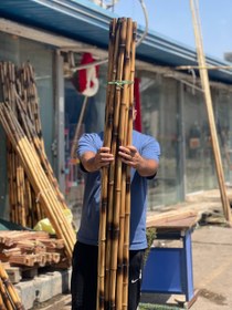 تصویر نی بامبو خیزران ۵ عددی 